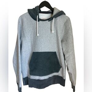 Champion Sportswear + Todd Snyder New York Men's Gray and Dark Gray Hoodie